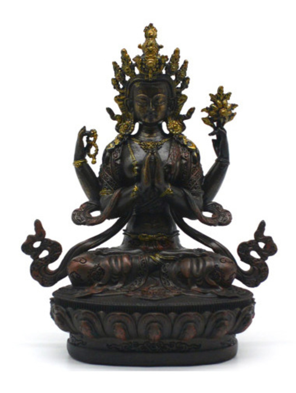 Project Resin Nepalese Vasudhara Buddhist Goddess Statue